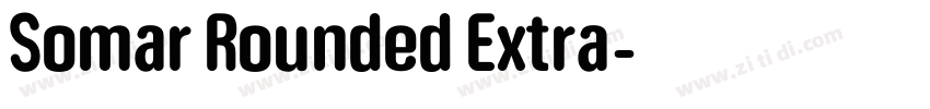 Somar Rounded Extra字体转换 Somar Rounded Extra字体转换